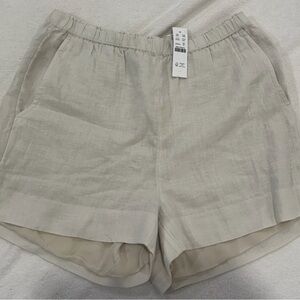 J. Crew Women's 3" Stratus short in linen